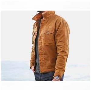 Flint & Tinder Waxed Trucker Jacket